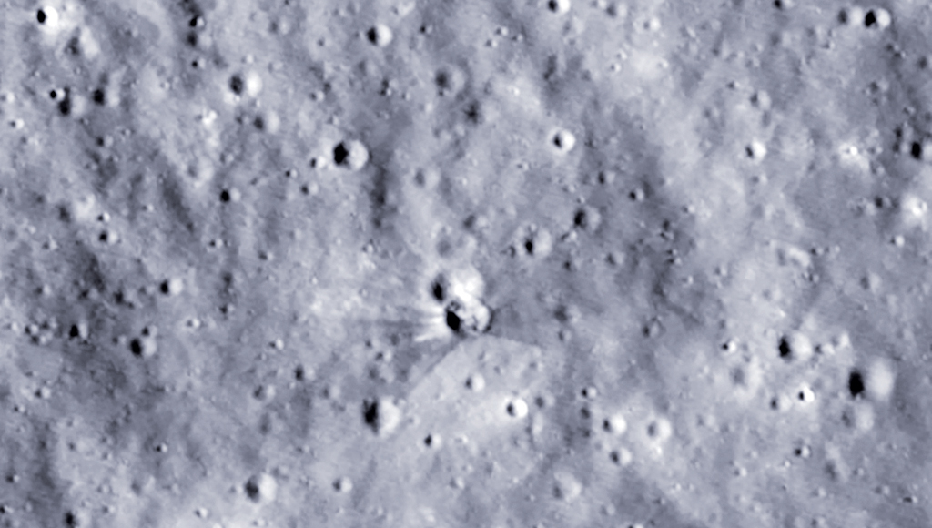 NASA Images Reveal Crater Left by SpaceX Rocket’s Moon Crash